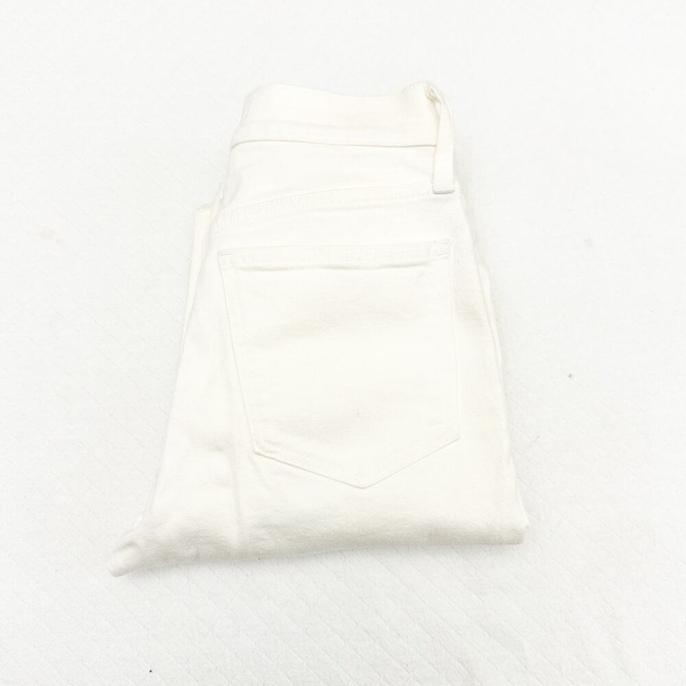Madewell The Perfect Vintage Crop Jean Off White Denim Size 25